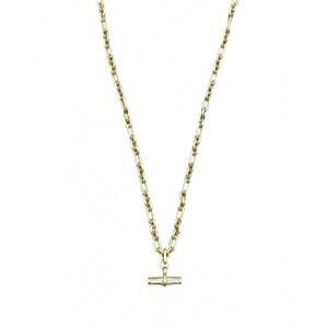 NEW TAT2 DESIGNS women's mini byron toggle necklace in gold